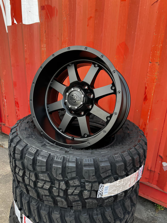 20x10 8x6.5 Gear Big Block 726B Satin