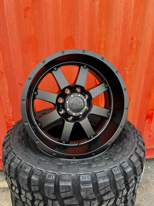 20x10 8x6.5 Gear Big Block 726B Satin